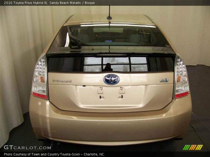 Sandy Beach Metallic / Bisque 2010 Toyota Prius Hybrid III