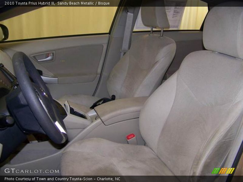 Sandy Beach Metallic / Bisque 2010 Toyota Prius Hybrid III