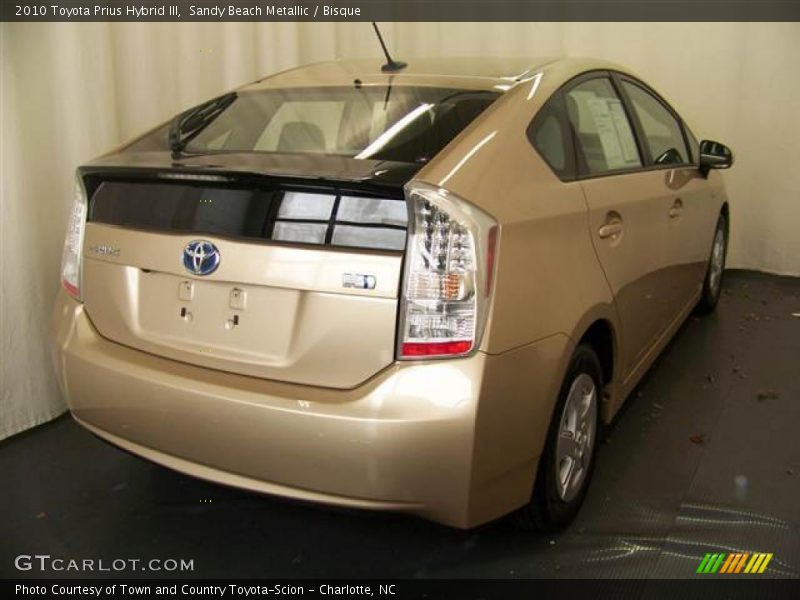 Sandy Beach Metallic / Bisque 2010 Toyota Prius Hybrid III