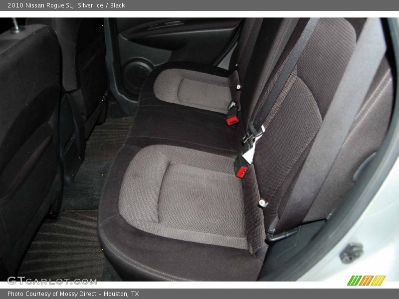 Silver Ice / Black 2010 Nissan Rogue SL