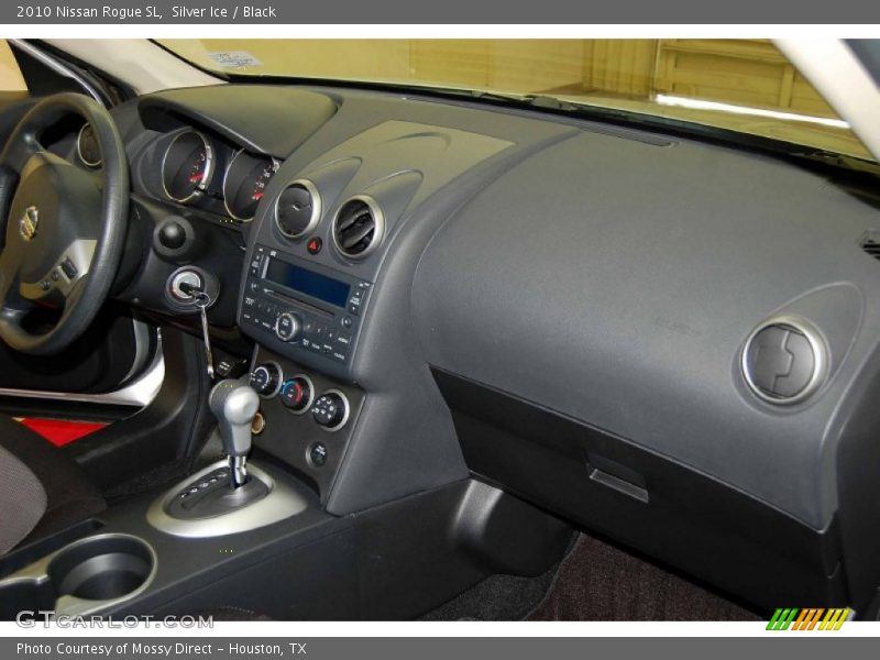 Silver Ice / Black 2010 Nissan Rogue SL