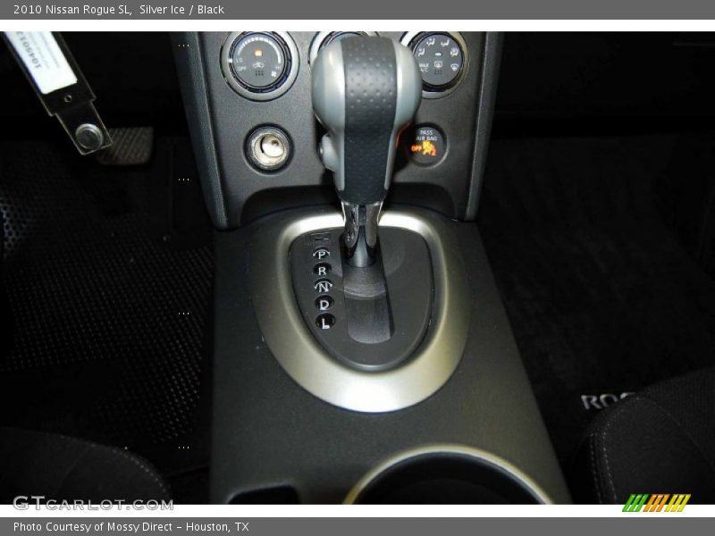 Silver Ice / Black 2010 Nissan Rogue SL
