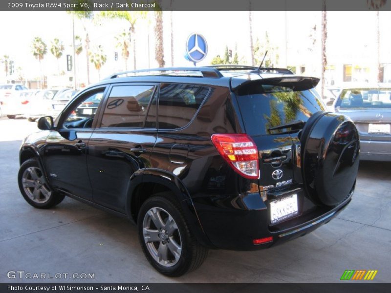 Black / Dark Charcoal 2009 Toyota RAV4 Sport V6