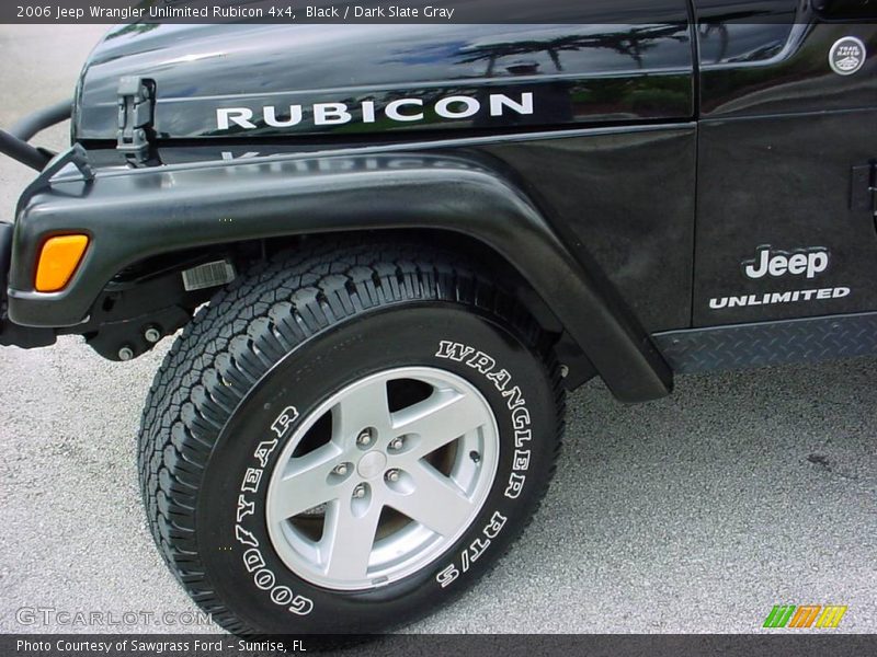 Black / Dark Slate Gray 2006 Jeep Wrangler Unlimited Rubicon 4x4