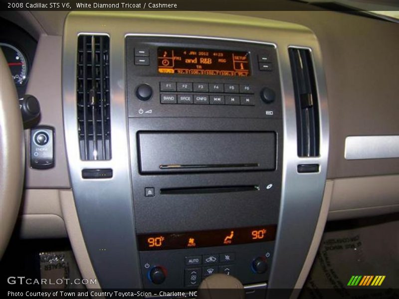 White Diamond Tricoat / Cashmere 2008 Cadillac STS V6