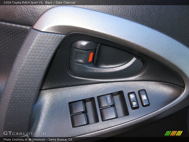 Black / Dark Charcoal 2009 Toyota RAV4 Sport V6