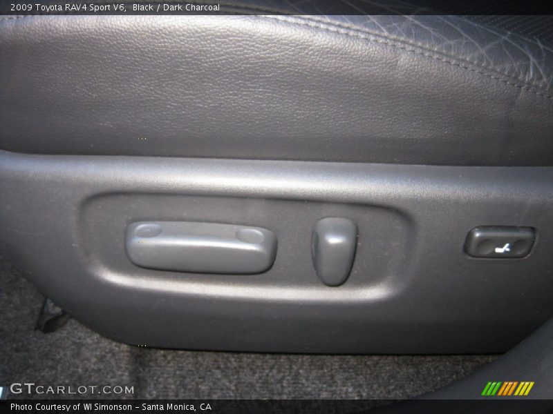 Black / Dark Charcoal 2009 Toyota RAV4 Sport V6