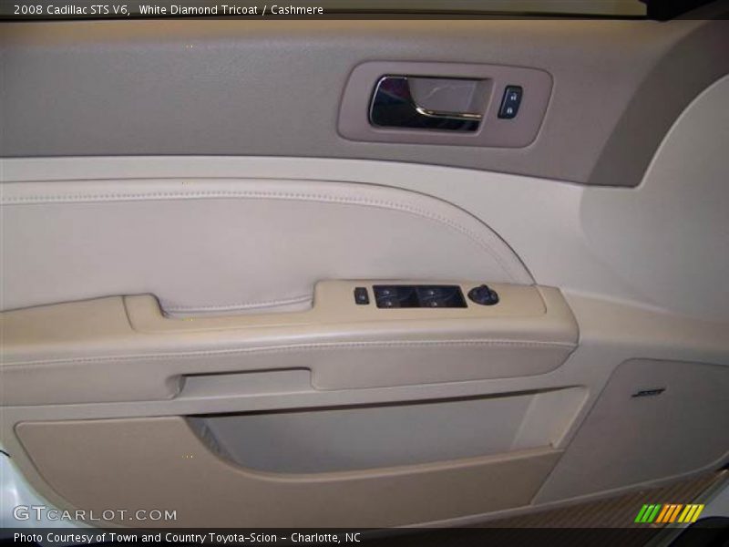 White Diamond Tricoat / Cashmere 2008 Cadillac STS V6