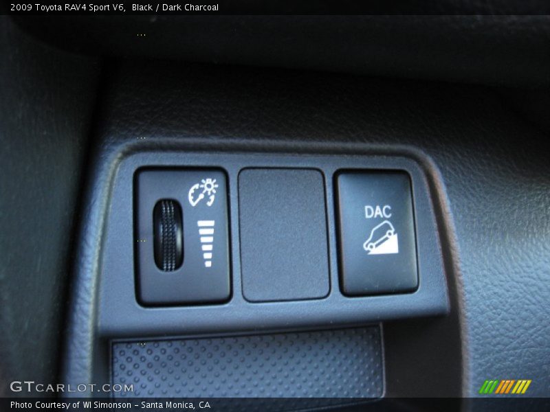 Black / Dark Charcoal 2009 Toyota RAV4 Sport V6