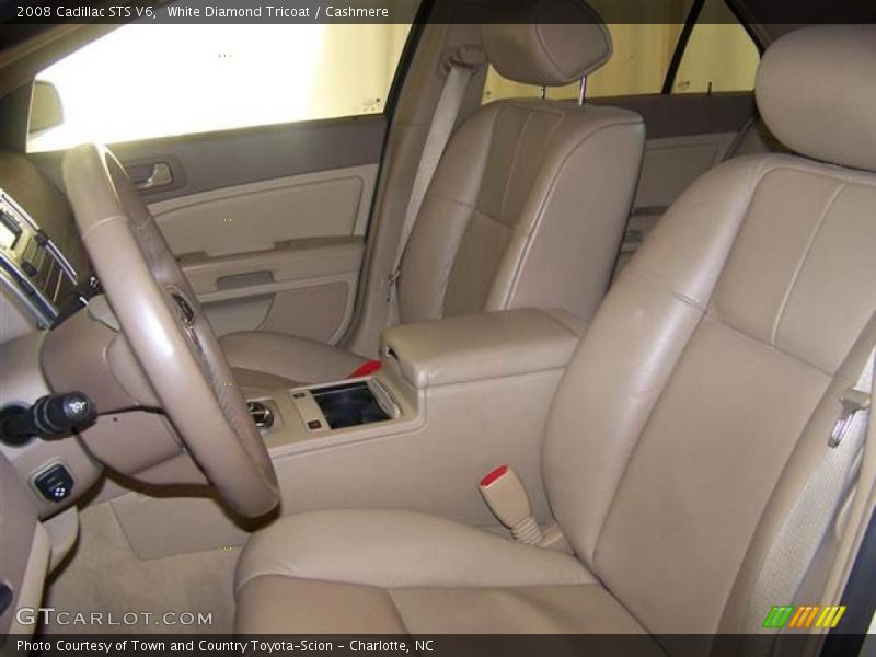 White Diamond Tricoat / Cashmere 2008 Cadillac STS V6