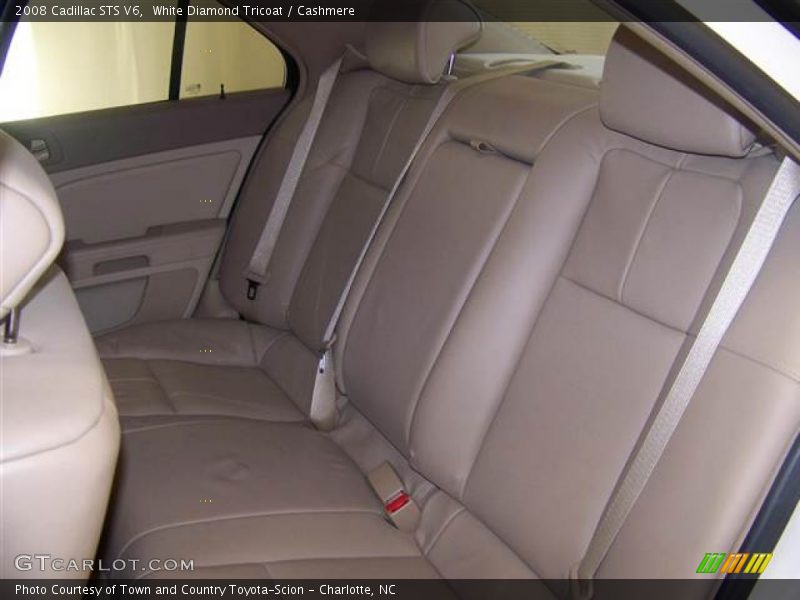 White Diamond Tricoat / Cashmere 2008 Cadillac STS V6