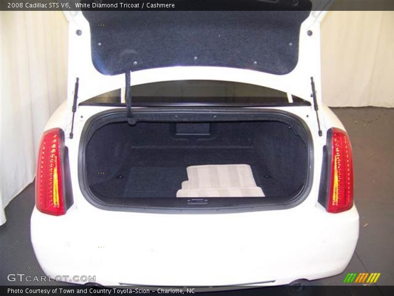 White Diamond Tricoat / Cashmere 2008 Cadillac STS V6