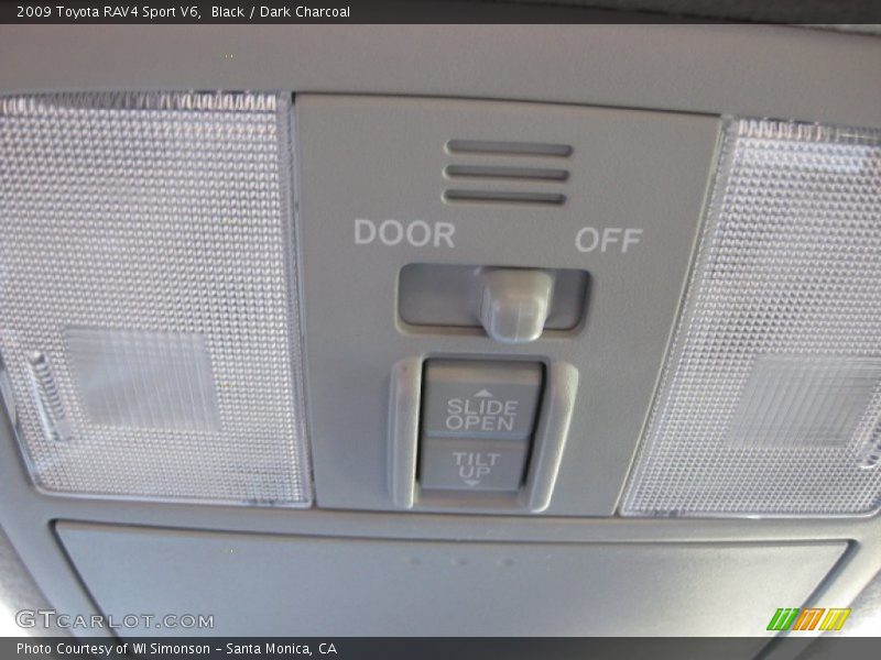 Black / Dark Charcoal 2009 Toyota RAV4 Sport V6