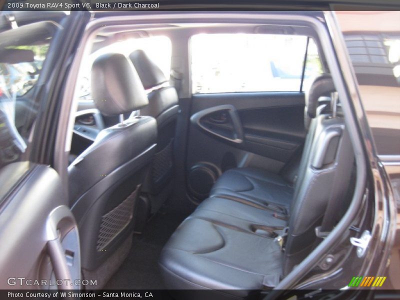 Black / Dark Charcoal 2009 Toyota RAV4 Sport V6