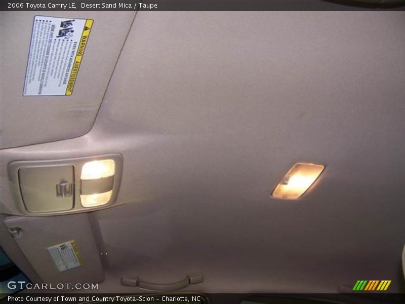 Desert Sand Mica / Taupe 2006 Toyota Camry LE