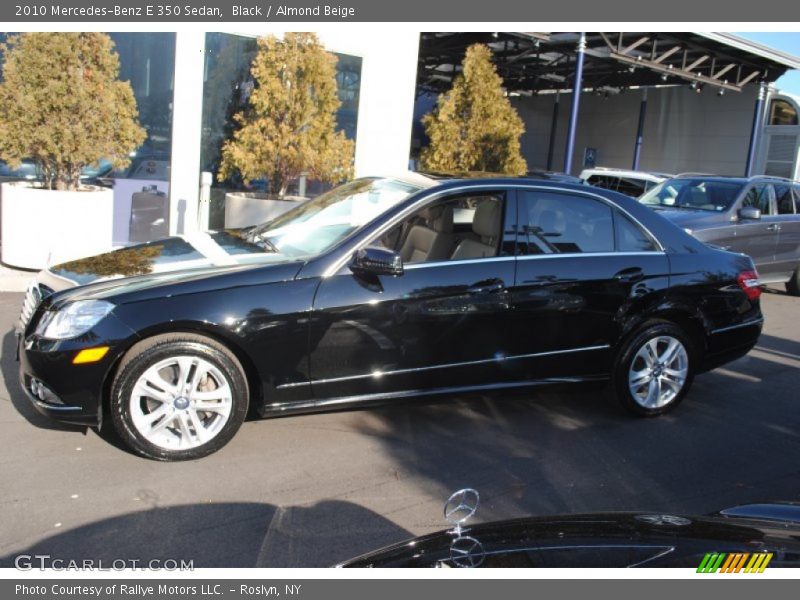 Black / Almond Beige 2010 Mercedes-Benz E 350 Sedan