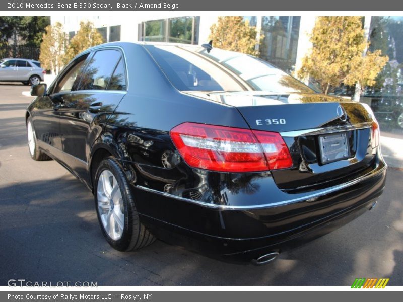 Black / Almond Beige 2010 Mercedes-Benz E 350 Sedan