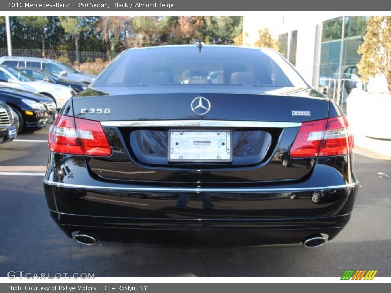 Black / Almond Beige 2010 Mercedes-Benz E 350 Sedan