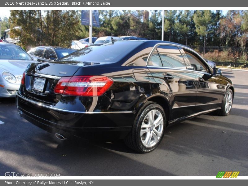 Black / Almond Beige 2010 Mercedes-Benz E 350 Sedan