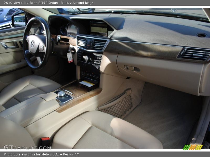 Black / Almond Beige 2010 Mercedes-Benz E 350 Sedan