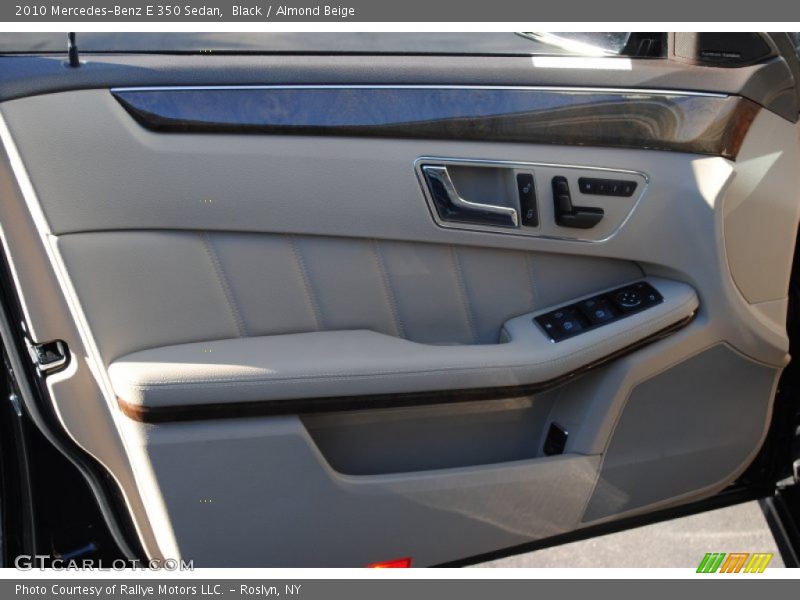Black / Almond Beige 2010 Mercedes-Benz E 350 Sedan