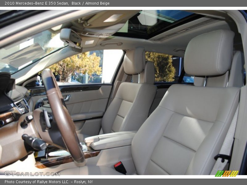 Black / Almond Beige 2010 Mercedes-Benz E 350 Sedan