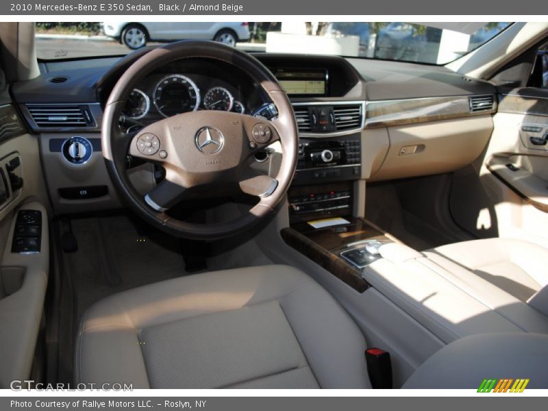 Black / Almond Beige 2010 Mercedes-Benz E 350 Sedan
