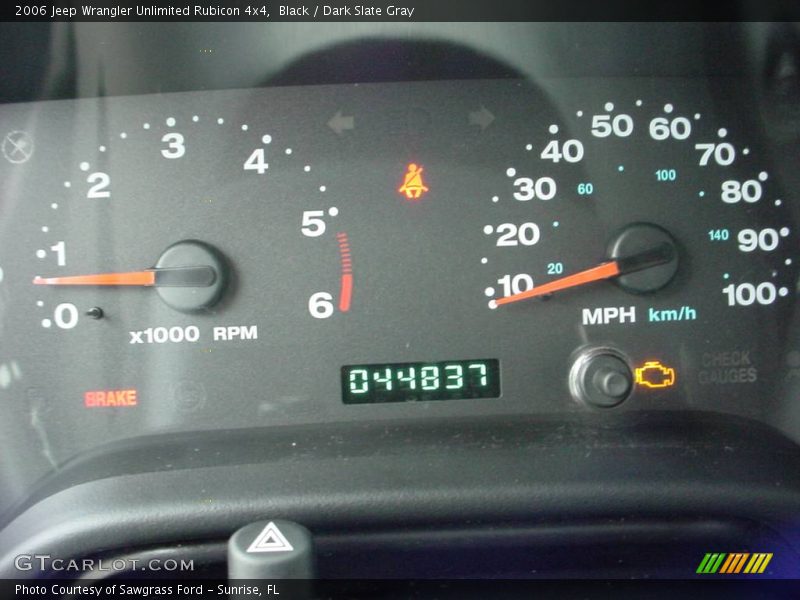 Black / Dark Slate Gray 2006 Jeep Wrangler Unlimited Rubicon 4x4