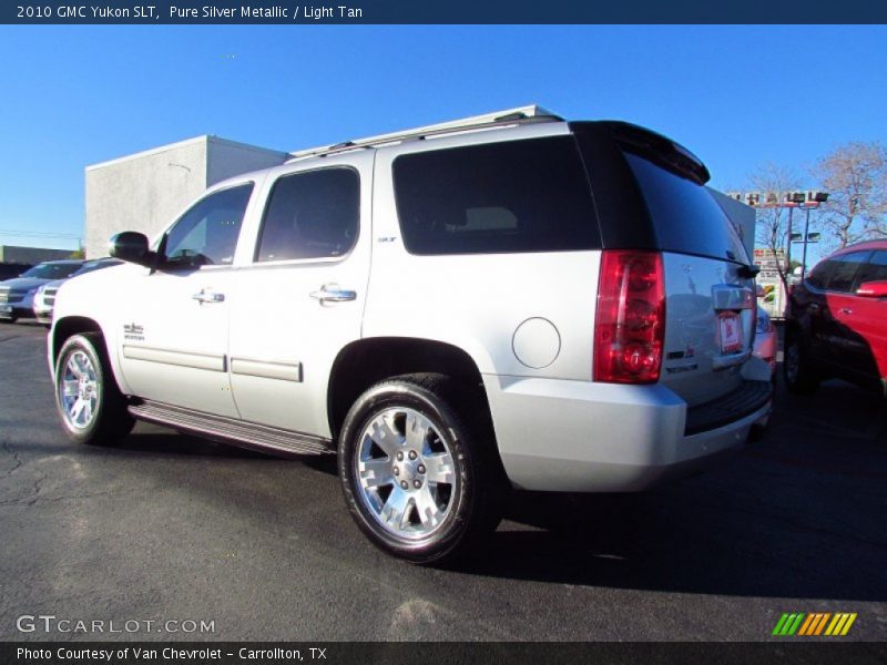 Pure Silver Metallic / Light Tan 2010 GMC Yukon SLT