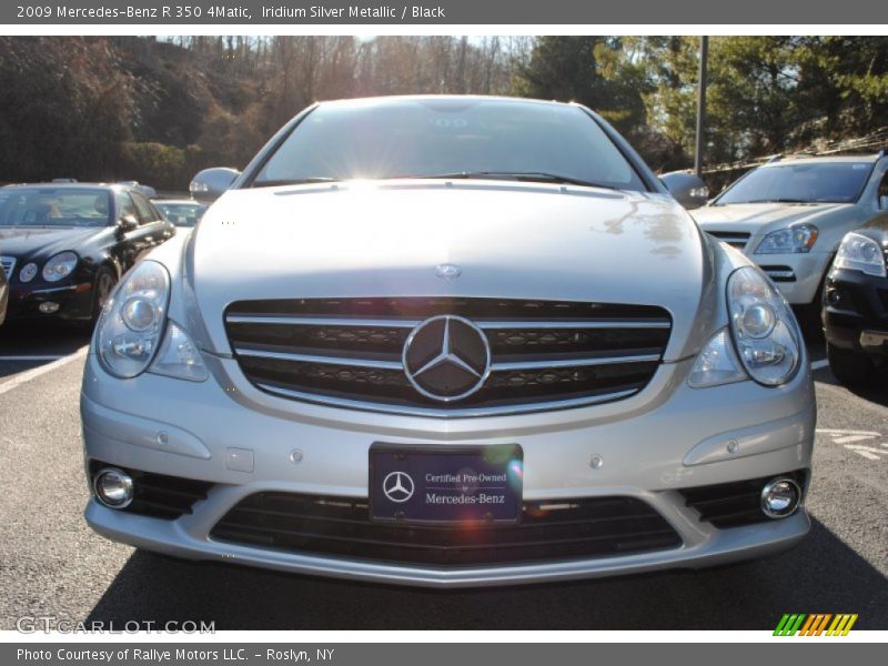 Iridium Silver Metallic / Black 2009 Mercedes-Benz R 350 4Matic