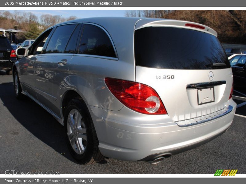 Iridium Silver Metallic / Black 2009 Mercedes-Benz R 350 4Matic