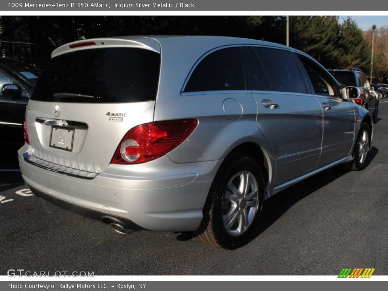 Iridium Silver Metallic / Black 2009 Mercedes-Benz R 350 4Matic