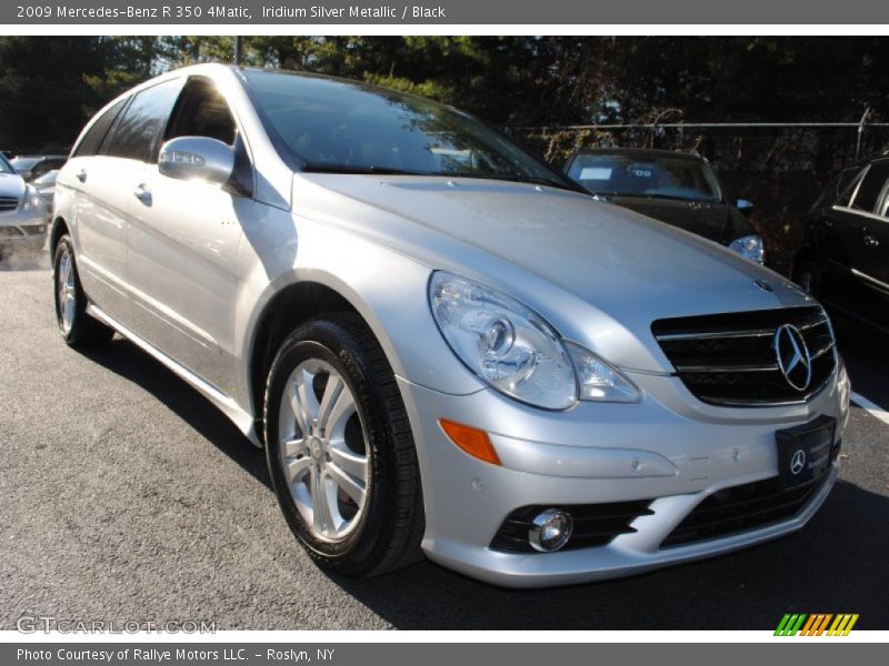 Iridium Silver Metallic / Black 2009 Mercedes-Benz R 350 4Matic