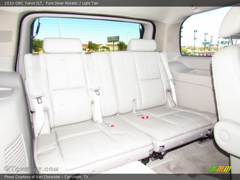 Pure Silver Metallic / Light Tan 2010 GMC Yukon SLT