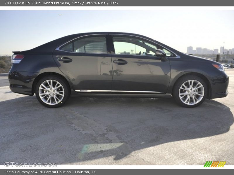 Smoky Granite Mica / Black 2010 Lexus HS 250h Hybrid Premium