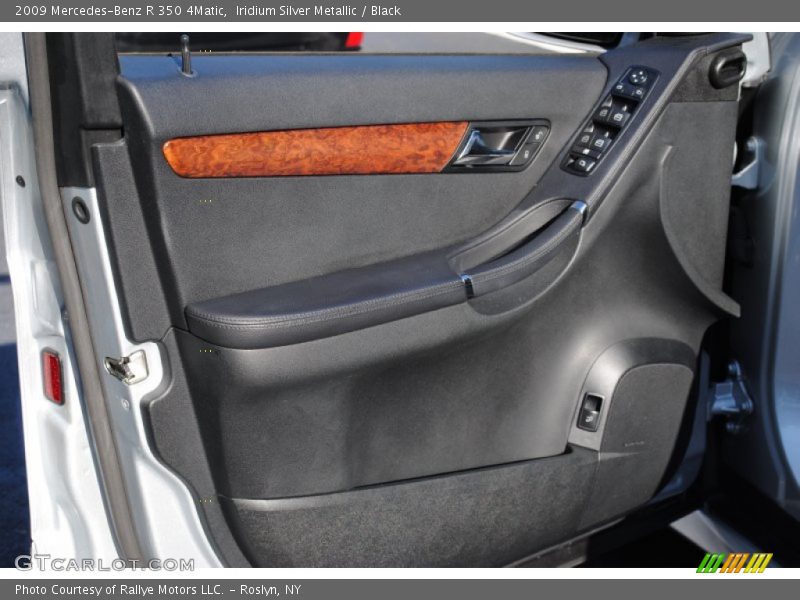 Iridium Silver Metallic / Black 2009 Mercedes-Benz R 350 4Matic