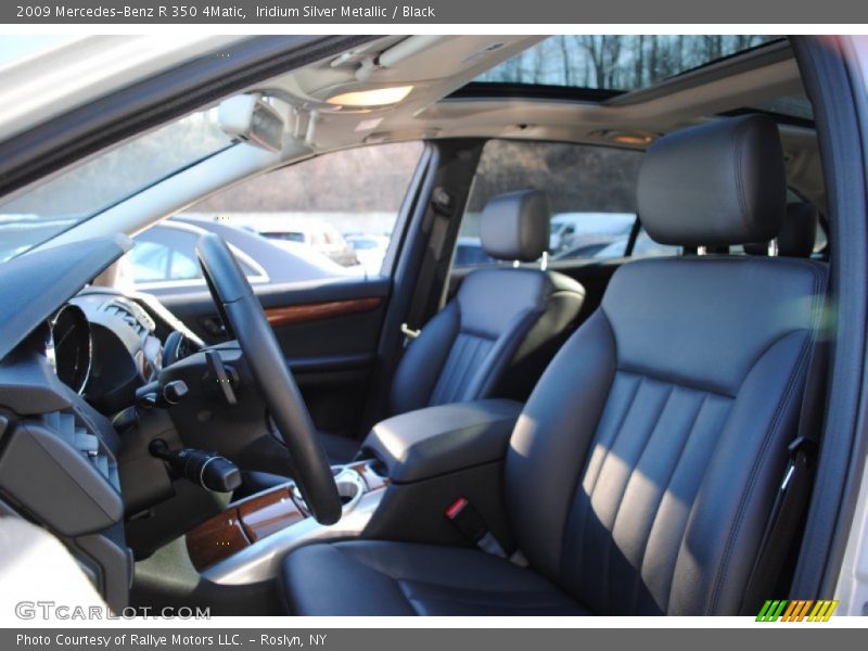 Iridium Silver Metallic / Black 2009 Mercedes-Benz R 350 4Matic