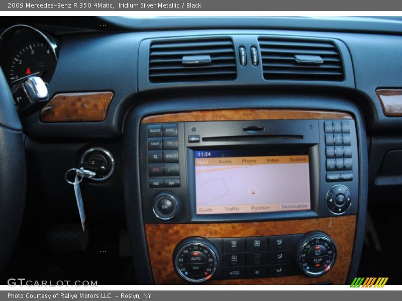 Iridium Silver Metallic / Black 2009 Mercedes-Benz R 350 4Matic