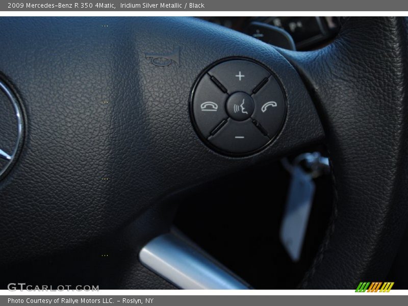 Iridium Silver Metallic / Black 2009 Mercedes-Benz R 350 4Matic