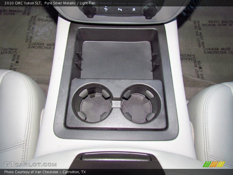 Pure Silver Metallic / Light Tan 2010 GMC Yukon SLT