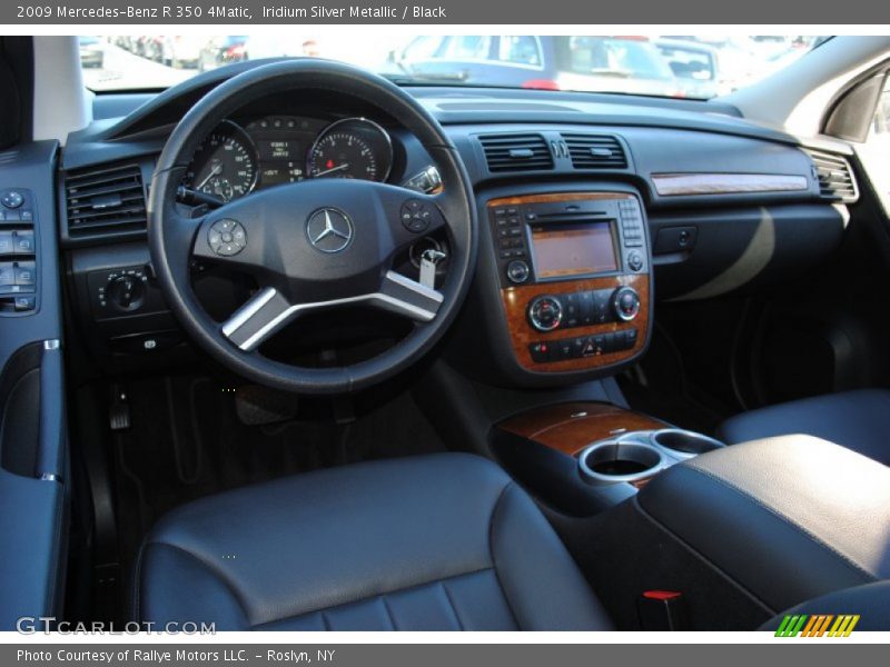 Iridium Silver Metallic / Black 2009 Mercedes-Benz R 350 4Matic