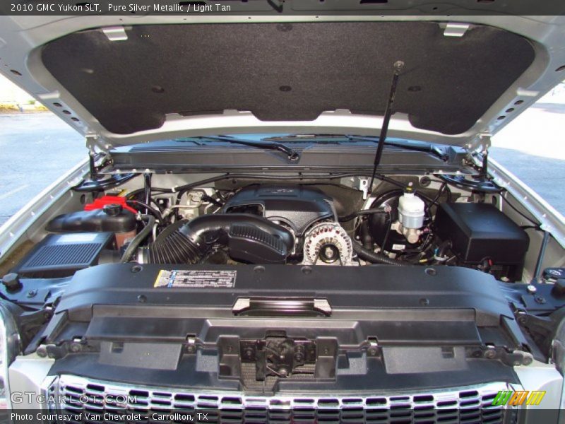 Pure Silver Metallic / Light Tan 2010 GMC Yukon SLT