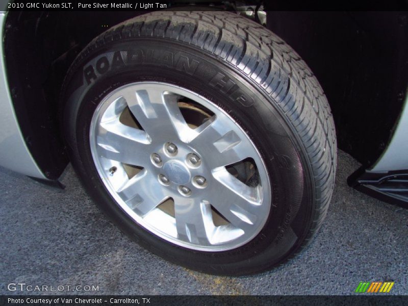 Pure Silver Metallic / Light Tan 2010 GMC Yukon SLT