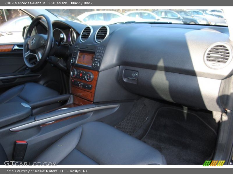 Black / Black 2009 Mercedes-Benz ML 350 4Matic