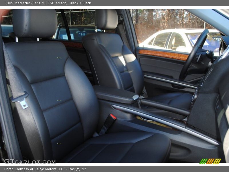 Black / Black 2009 Mercedes-Benz ML 350 4Matic