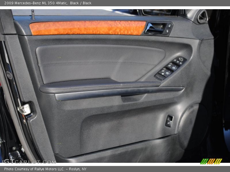 Black / Black 2009 Mercedes-Benz ML 350 4Matic