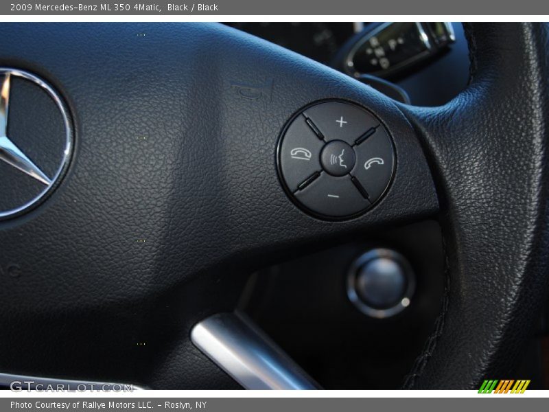 Black / Black 2009 Mercedes-Benz ML 350 4Matic