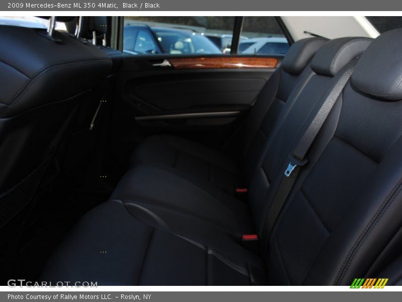 Black / Black 2009 Mercedes-Benz ML 350 4Matic