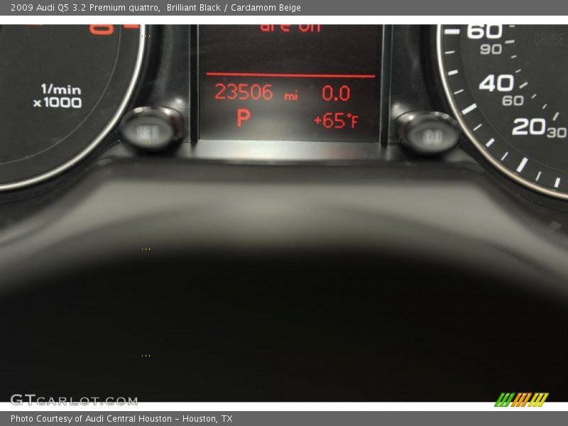 Brilliant Black / Cardamom Beige 2009 Audi Q5 3.2 Premium quattro