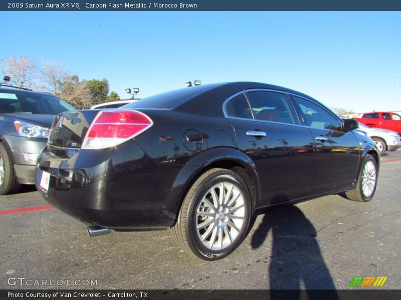 Carbon Flash Metallic / Morocco Brown 2009 Saturn Aura XR V6